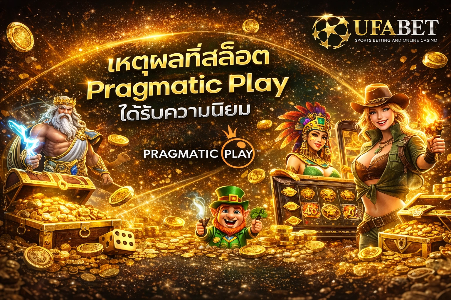 เหตุผลที่สล็อต Pragmatic Play ได้รับความนิยม